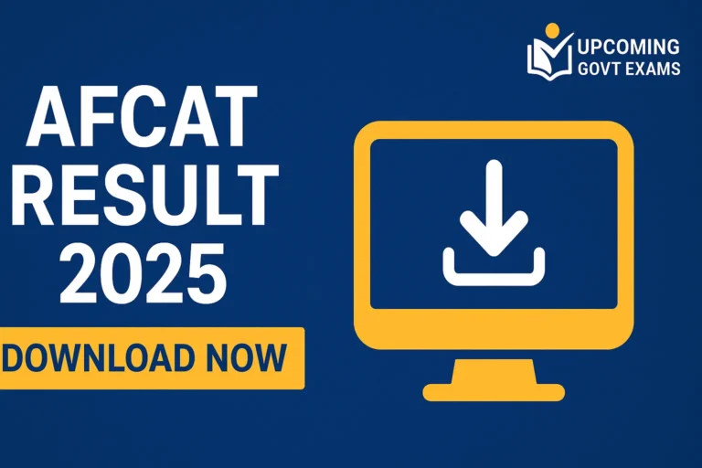 AFCAT Result 2025