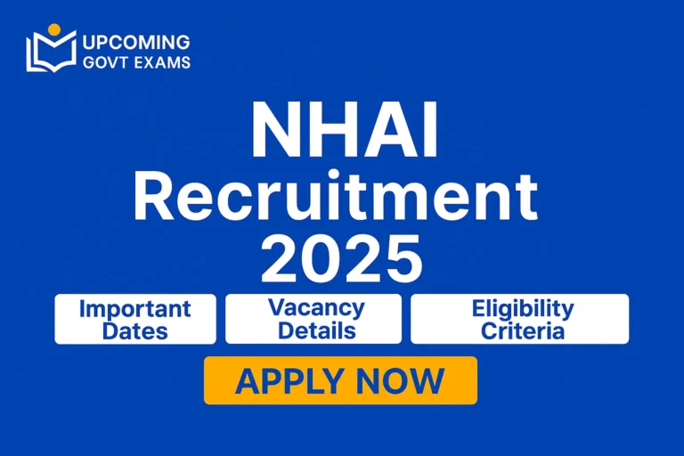NHAI Recruitment 2025