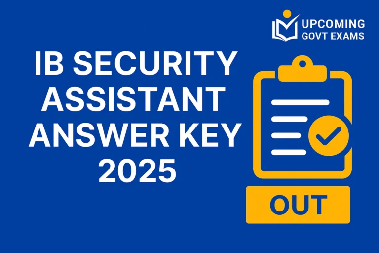 IB Security Assistant Answer Key 2025
