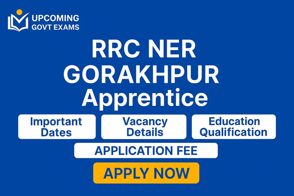 RRC NER Gorakhpur Apprentice Recruitment 2025