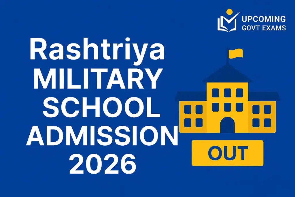 Rashtriya Military School Admission 2026