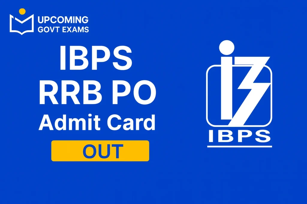 IBPS RRB PO Admit Card 2025