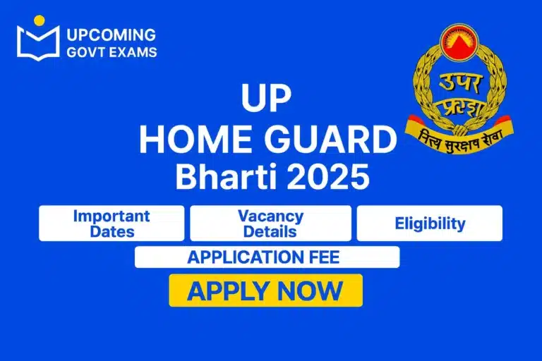UP Home Guard Bharti 2025