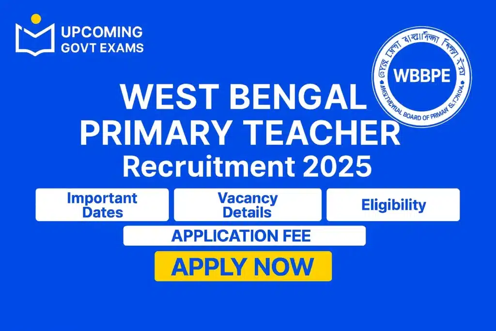 West Bengal Primary Teacher Recruitment 2025