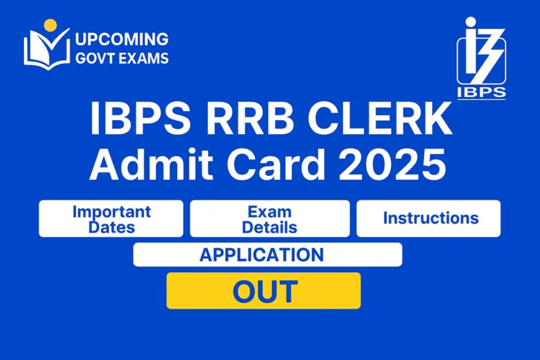 IBPS RRB Clerk Admit Card 2025