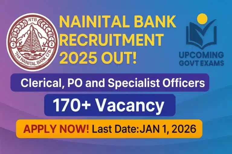 Nainital Bank Recruitment 2025
