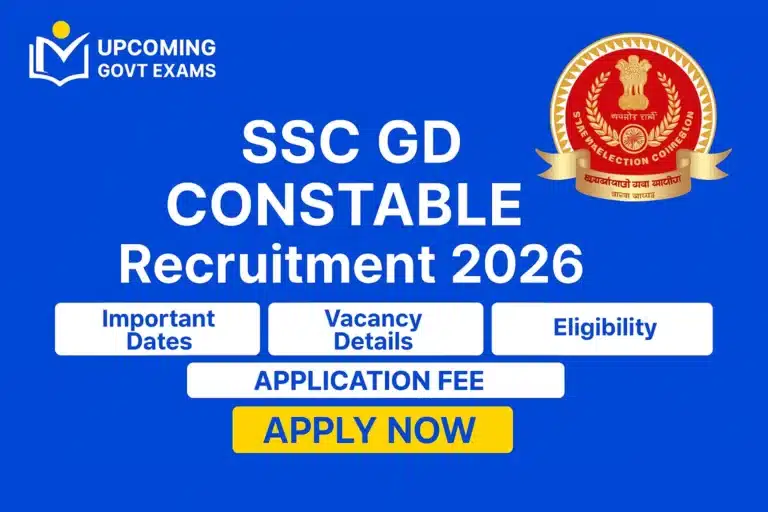 SSC GD Constable Recruitment 2026