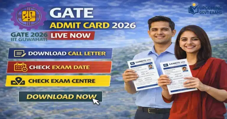 GATE Admit Card 2026
