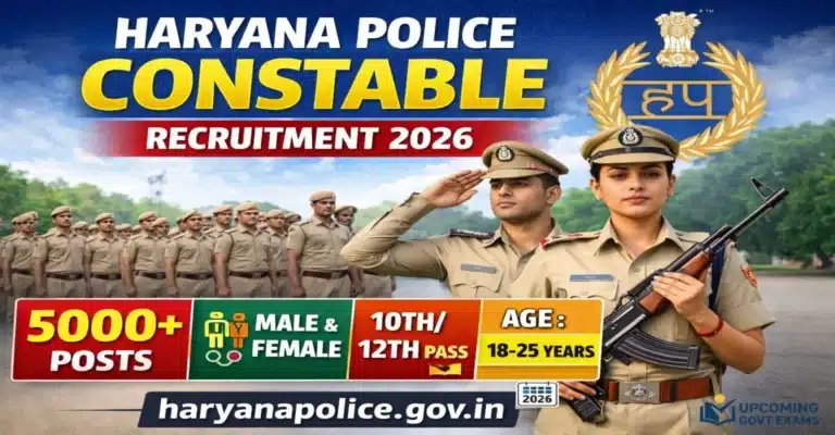 Haryana Police Constable Recruitment 2026