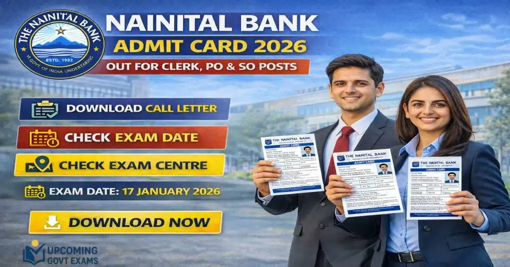 Nainital Bank Admit Card 2026