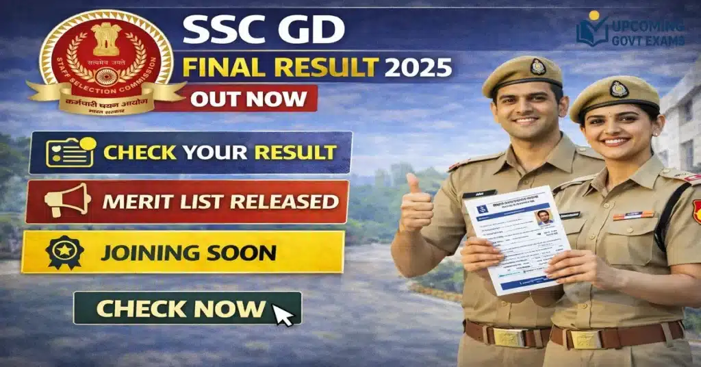 SSC GD Final Result 2025