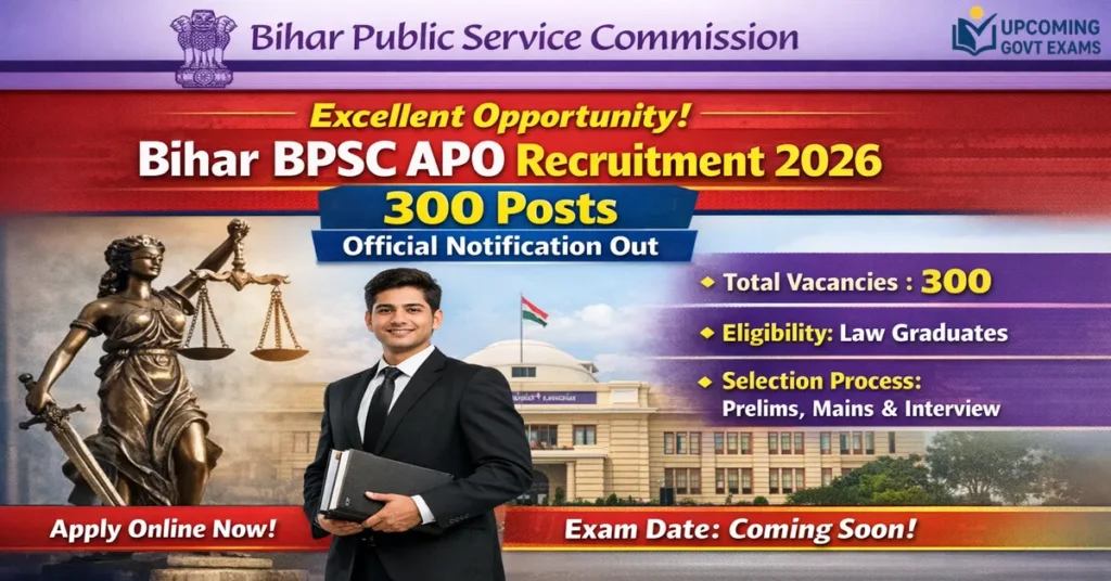 Bihar BPSC APO Recruitment 2026