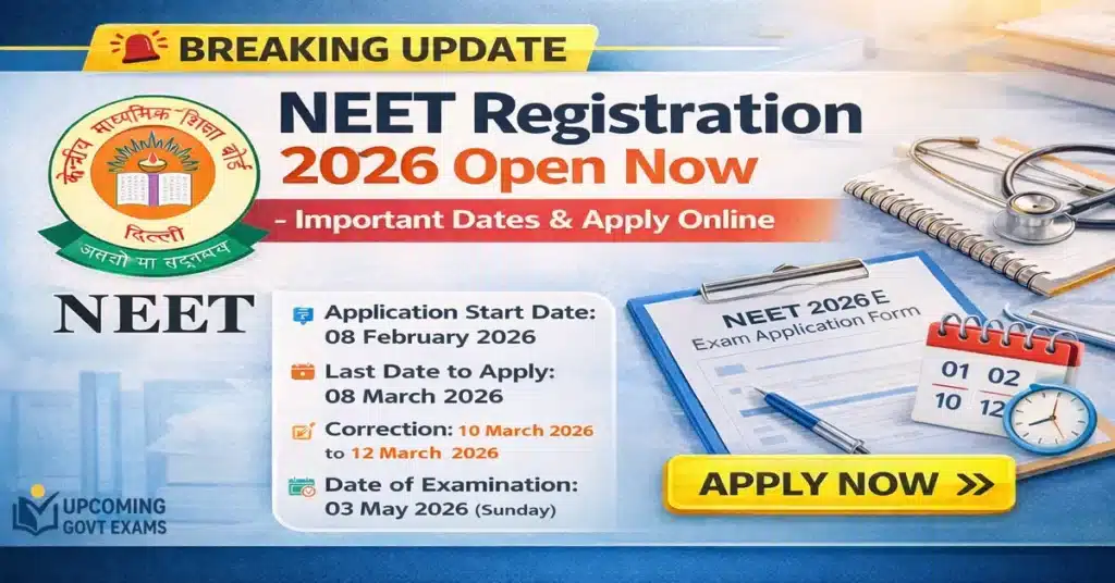 NEET Registration 2026
