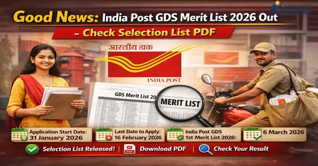 India Post GDS Merit List 2026