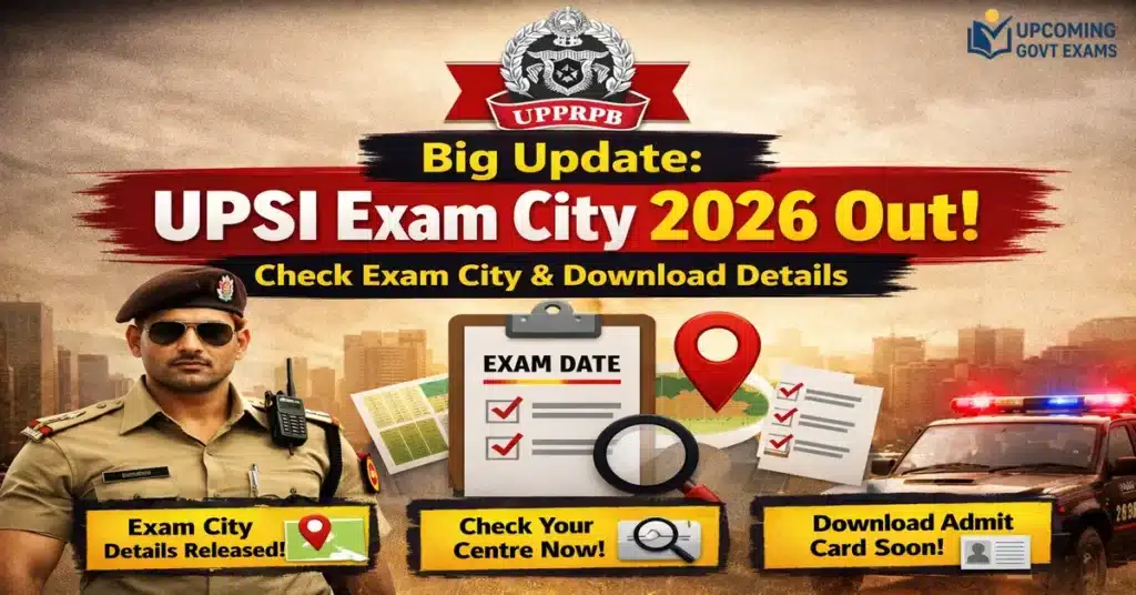 UPSI Exam City 2026